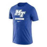  Mtsu Nike Men's Dri- Fit Legend Football Short Sleeve Tee