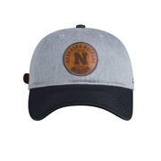  Nebraska Adidas Leather Patch Slouch Hat