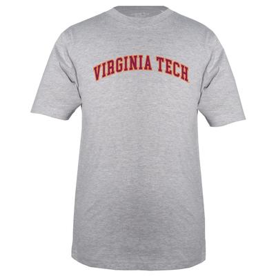 Virginia Tech Youth Arch Logo T-Shirt OXFORD_GREY