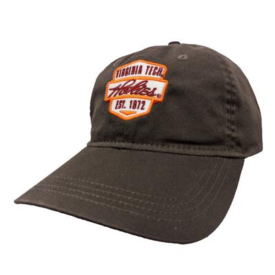 Virginia Tech Washed Twill Adjustable Hat