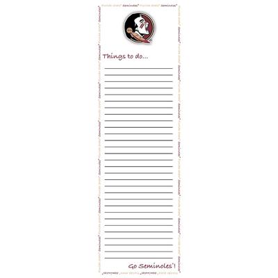 Florida State To-do Pad