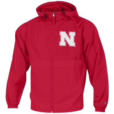 Nebraska Lightweight Rain Jacket CLASSIC_RED