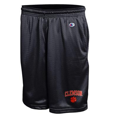 Clemson Champion Men's Classic Mesh Shorts BLACK