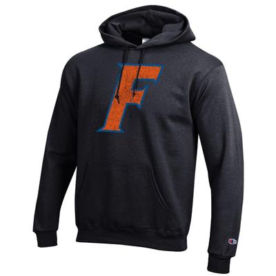 Florida Champion Giant Distressed F Logo Hoodie