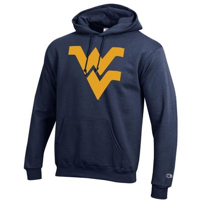 West Virginia Champion Giant WV Logo Hoodie