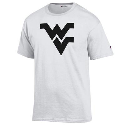 West Virginia Champion Giant Logo Tee WHITE