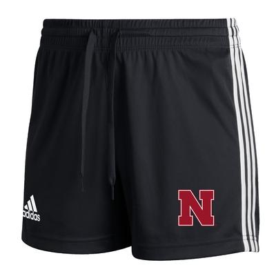Nebraska Adidas Women's 3-Stripe Short