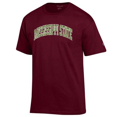Mississippi State Champion Camo Arch Tee