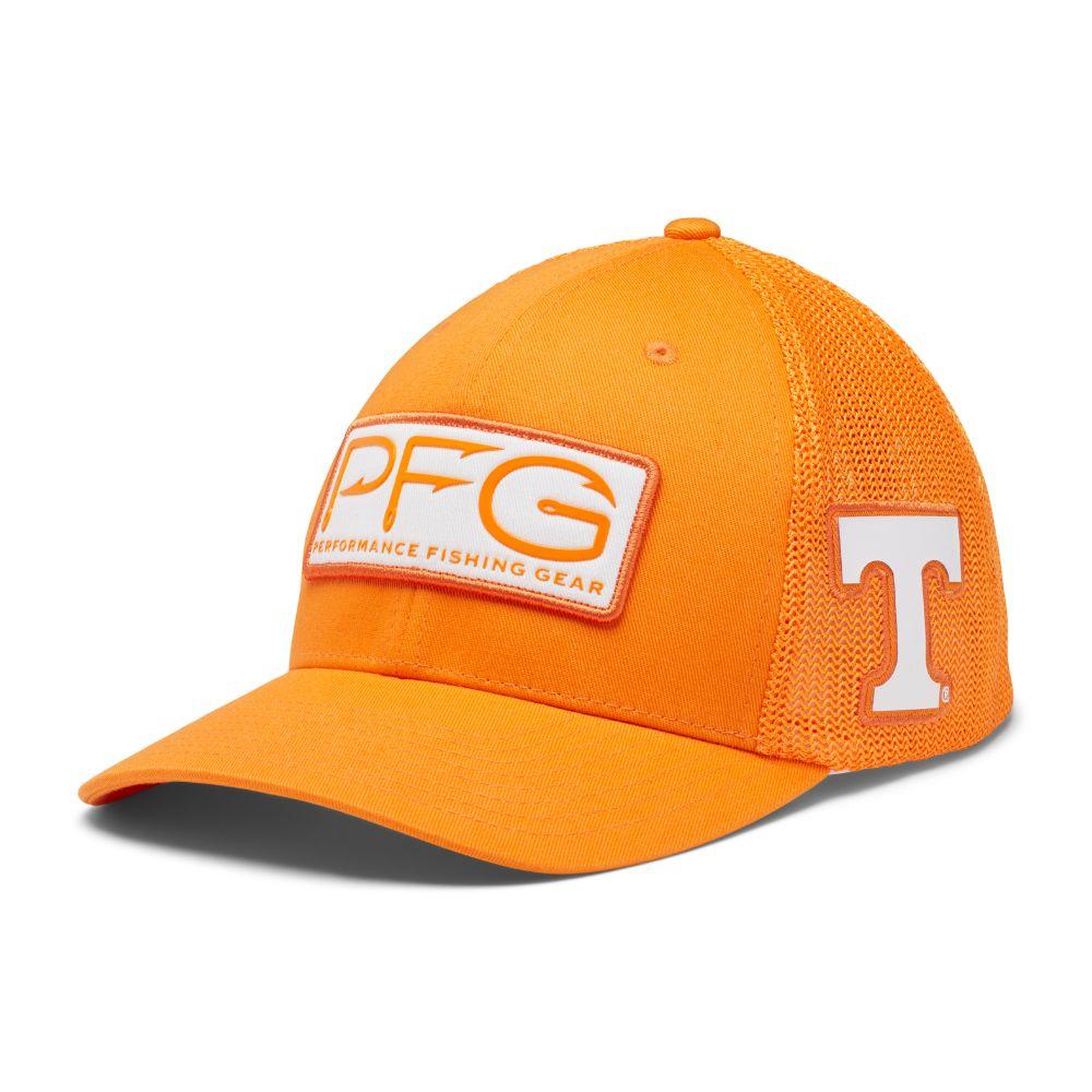 Vols | Tennessee Columbia Pfg Mesh Flex Cap Hooks Hat | Alumni Hall