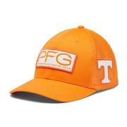  Tennessee Columbia Pfg Mesh Flex Cap Hooks Hat