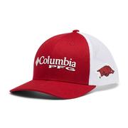  Arkansas Columbia Pfg Youth Mesh Snapback Hat