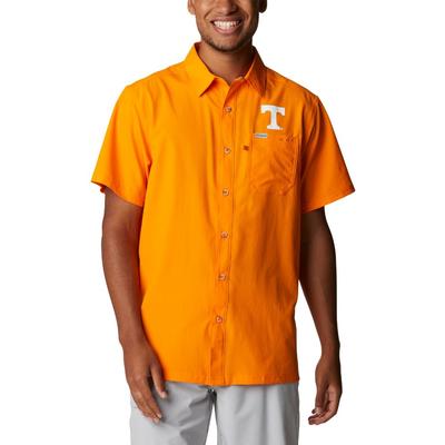 NWT Columbia Men's Collegiate Tamiami Tennessee Vols SS Shirt Sz S & M RP $55 
