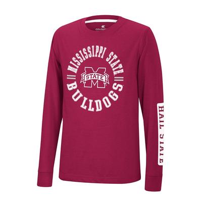 Mississippi State Colosseum YOUTH Trolley Tee
