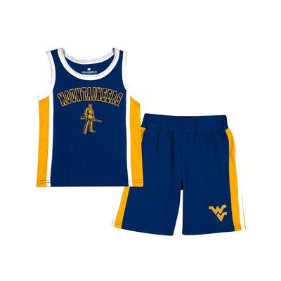 West Virginia Colosseum Toddler Do Right Jersey Tank and Short Set