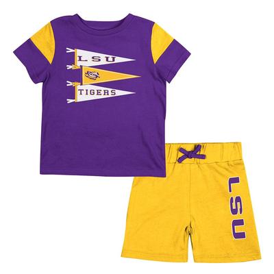 LSU Colosseum Infant Herman Tee and Short Set