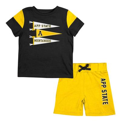 Appalachian State Colosseum Infant Herman Tee and Short Set