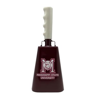 Mississippi State Vault Maroon M Dawg Head Logo Cowbell