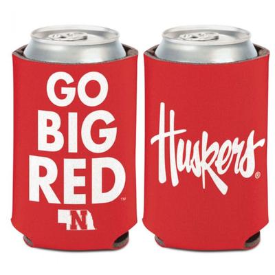 Nebraska 12 Oz Go Big Red Can Cooler