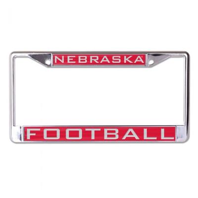Nebraska Football License Frame