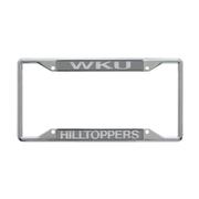  Western Kentucky Frosted License Frame