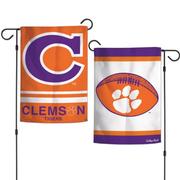  Clemson 2- Sided Garden Flag