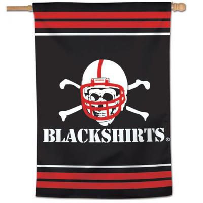 Nebraska Blackshirts Vertical House Flag