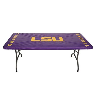LSU Kwik 6' Fitted Table Cover