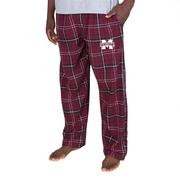  Mississippi State College Concepts Men's Ultimate Flannel Pants