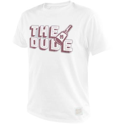 Mississippi State Retro Brand The Dude Cowbell Vintage Tee