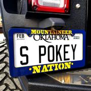  West Virginia Mountaineer Nation License Plate Frame