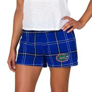  Florida College Concepts Women's Ultimate Flannel Shorts