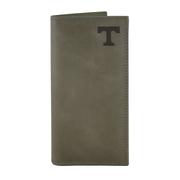  Tennessee Zep- Pro Grey Leather Embossed Roper Wallet