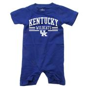  Kentucky Infant Arch With Stripes Short Romper