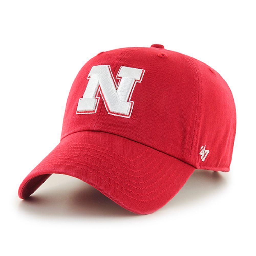 Huskers, Nebraska 47' Brand Block N Cleanup Hat
