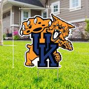  Kentucky Wildcat Logo Lawn Sign