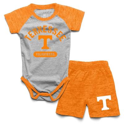 Tennessee Volunteers I Love Watching With Mommy Baby Short Sleeve Bodysuit 