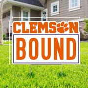  Clemson Bound Lawn Sign