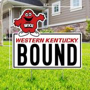  Western Kentucky Bound Lawn Sign