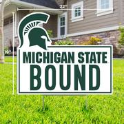  Michigan State Bound Lawn Sign