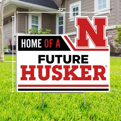 Nebraska Future Husker Lawn Sign
