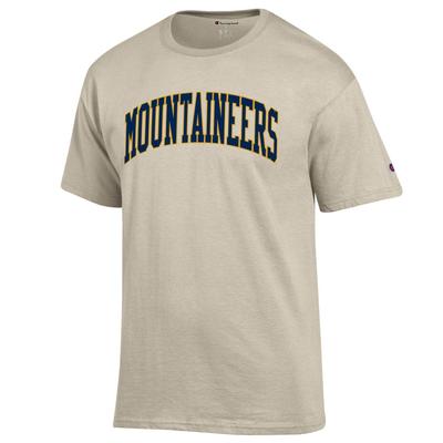 West Virginia Champion Arch Mountaineers Tee OATMEAL