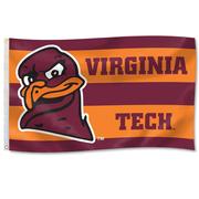  Virginia Tech 3 ' X 5 ' Stripes With Hokie House Flag