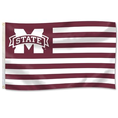 Mississippi State 3' x 5' Americana House Flag