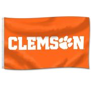  Clemson 3 ' X 5 ' Clemson/Paw House Flag