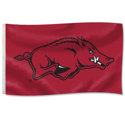 Arkansas Applique 3' x 5' Running Hog House Flag