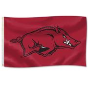  Arkansas Applique 3 ' X 5 ' Running Hog House Flag