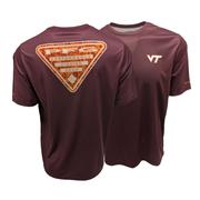  Virginia Tech Columbia Pfg Terminal Tackle T- Shirt