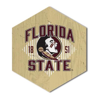 Florida State Hexagon Magnet