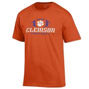 Clemson Champion Men's Football Wordmark Tee