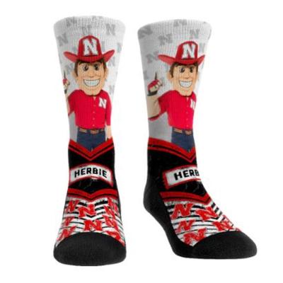 Nebraska Mascot Walkout Crew Sock